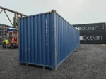 Container marittimo 40 piedi High Cube usato – blu marino, interior verniciato, 76,4 m³ - immagine 4