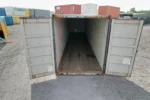 Container marittimo 40 piedi High Cube usato – ex Hanjin, azzurro, ossidazione estesa, 76,4 m³ - immagine 4