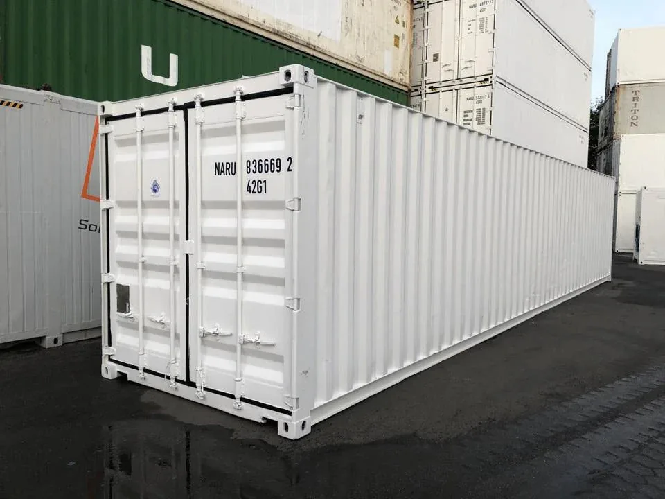 Container Marittimo 40 Piedi Standard Nuovo – Bianco, 67,7 m³ - immagine 1