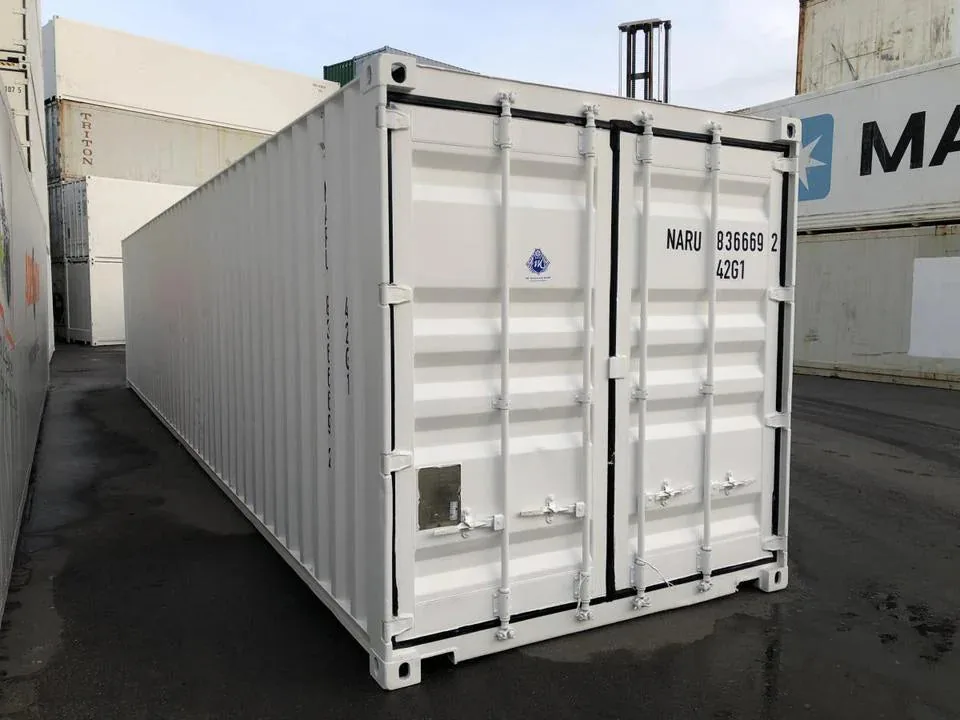Container Marittimo 40 Piedi Standard Nuovo – Bianco, 67,7 m³ - immagine 2