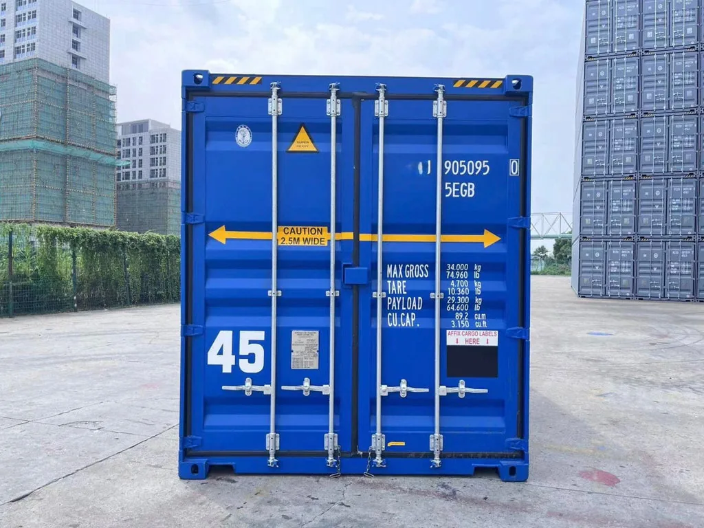 Container Marittimo 45 Piedi HC Pallet Wide Nuovo – Blu Cobalt, 89,2 m³ - immagine 1