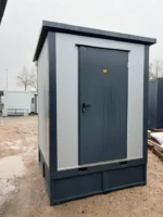 Container Sanitario con Doccia e WC — Cabina Doccia + WC + Lavabo — 2 × 2 × 3,15 m - immagine 1