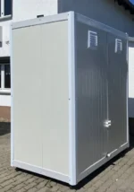 Container Sanitario Doppia Doccia — 2 Cabine Doccia con Lavabo — 2,05 × 1,30 × 2,50 m - immagine 2