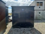 Container Sanitario Doppio 2 Cabine WC — Acciaio Antracite Liscio — 2,45 × 1,73 × 2,29 m - immagine 1