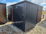 Container Sanitario Doppio 2 Cabine WC — Acciaio Antracite Liscio — 2,45 × 1,73 × 2,29 m - immagine 2