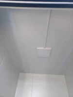 Container Sanitario Doppio 2 Cabine WC — Acciaio Antracite Liscio — 2,45 × 1,73 × 2,29 m - immagine 8