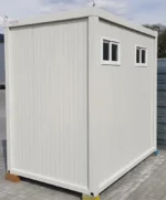 Container Sanitario Doppio WC Uomini/Donne — Poco-Sani No.2 — Acciaio Zincato RAL 9002 — 2,63 × 1,67 × 2,54 m - immagine 7