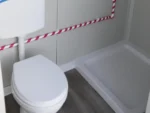 Container Sanitario WC + Doccia + Lavabo — Wolf Tiny — 1,20 × 2,20 × 2,45 m — Nuovo - immagine 5