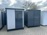 Container Sanitario WC e Urinale — Lavabo + Radiatore + LED — 2 × 2 × 2,50 m - immagine 1