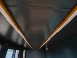 Container Ufficio 240 x 600 — Struttura Antracite con Rivestimento in Legno di Pino - immagine 7