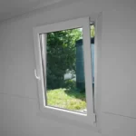 Container Ufficio 4 x 3 m Modello Helsinki — Pannelli Imitation Legno Antracite - immagine 4