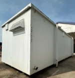 Container Ufficio 9,7 x 3 m con Servizi Igienici — Modulo Bianco con Bagno Integrato - immagine 3