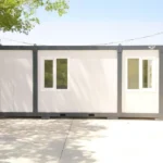 Container Ufficio Wolf Tiny Modello CON-13 2,4 x 6,0 m — Bianco con Profili Antracite, Kit di Automontaggio - immagine 1