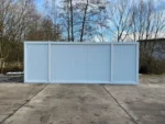 Container Ufficio XL 3 x 7 m — Wolf Tiny Bianco con Due Finestre e Porta sul Lato Lungo - immagine 6