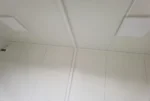 Modulo Ufficio / Sala Espositiva — Pannelli Lisce Antracite con Grande Vetrata a Tre Ante - immagine 5