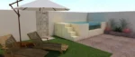 Piscina fuori terra acciaio rigido ILU PRO 235 con pannello metacrilato e scala integrata, 4,20 × 2,20 m - immagine 5