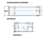 Piscina fuori terra acciaio rigido ILU PRO 235 con pannello metacrilato e scala integrata, 4,20 × 2,20 m - immagine 10