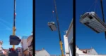 Piscina fuori terra ILÚ PRO 230 in acciaio con parete panoramica in metacrilato 3,75 × 2,20 m - immagine 5
