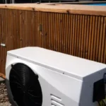 Piscina in legno termo-trattato Thermo Spa Korax 4,8 m con jacuzzi, pompa di calore 9 kW e LED - immagine 5