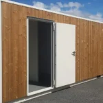Snack Box 40 Piedi Privilegio — Rivestimento Legno, 2 Aperture di Servizio, Zona Tecnica, Interni Bianchi - immagine 1