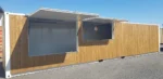 Snack Box 40 Piedi Privilegio — Rivestimento Legno, 2 Aperture di Servizio, Zona Tecnica, Interni Bianchi - immagine 7